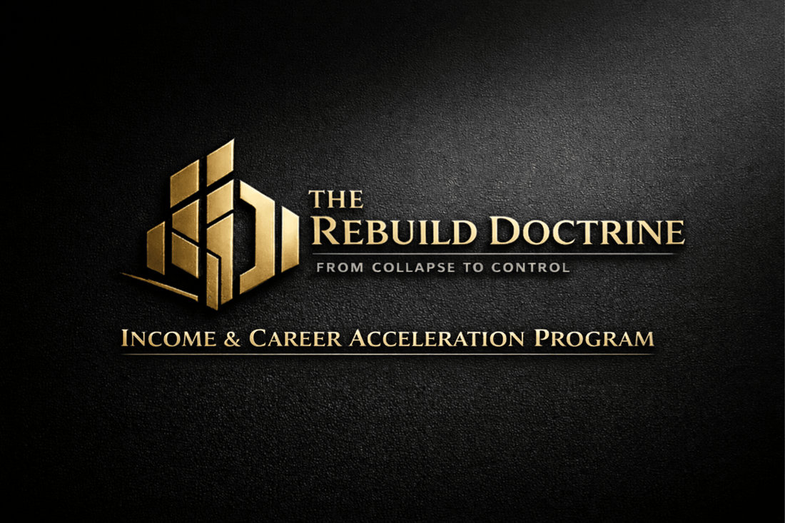 High Income Skills & Career Growth Strategy | Career Rebuild Day 2 | The Rebuild Doctrine - The Rebuild Doctrine