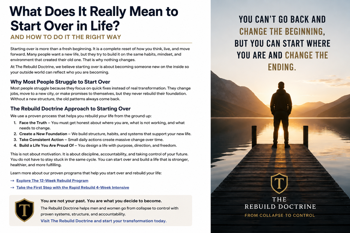 Why Do You Keep Falling Back Into Old Habits After You Decide to Change?
