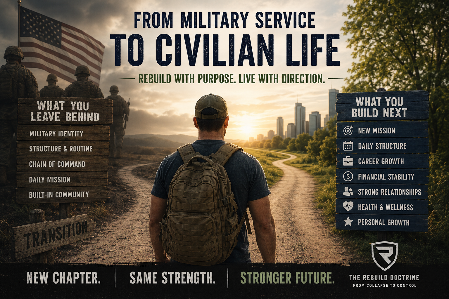 How Do You Rebuild Your Life After Military Service When Civilian Life Feels Unstructured?