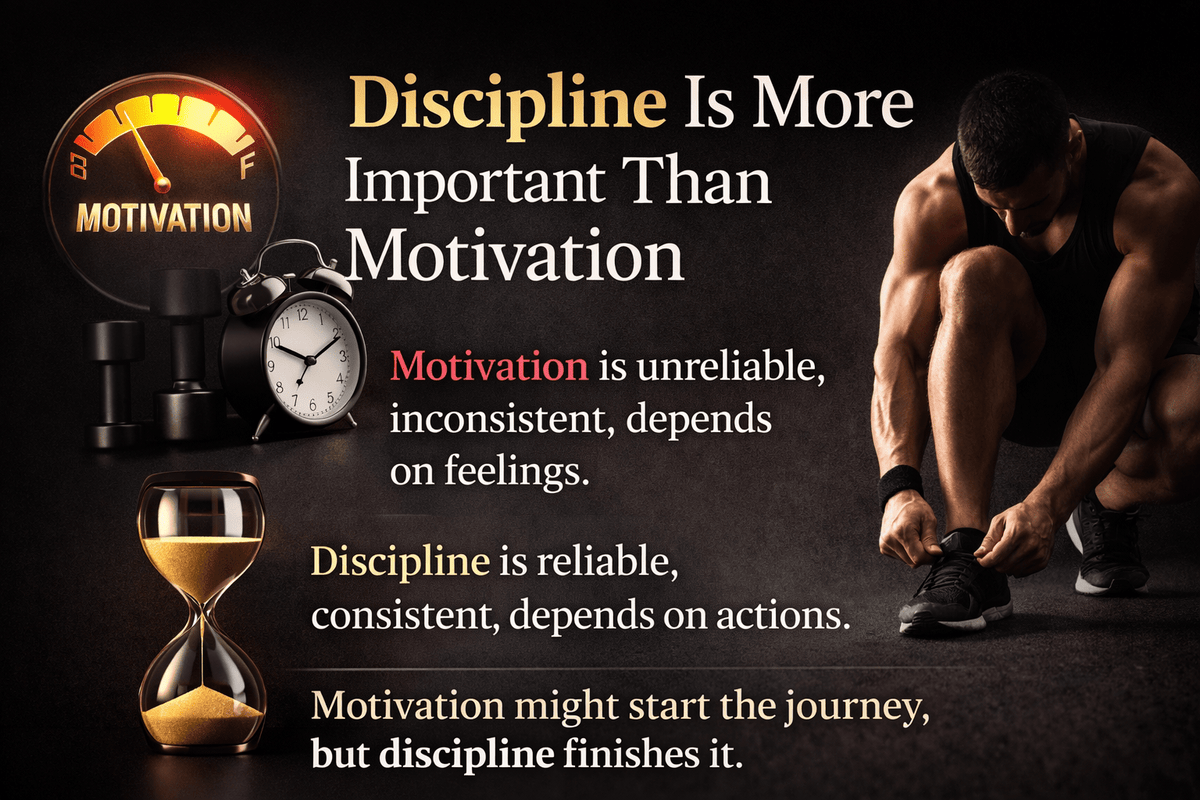 Discipline Is More Important Than Motivation - The Rebuild Doctrine