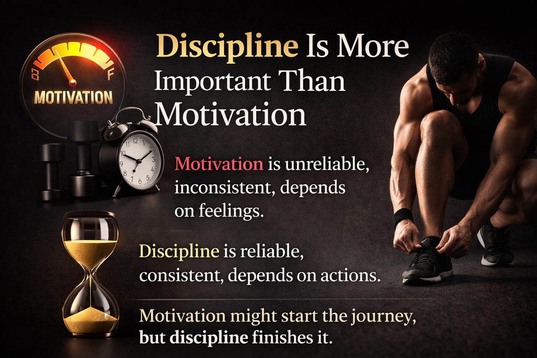 Discipline Is More Important Than Motivation
