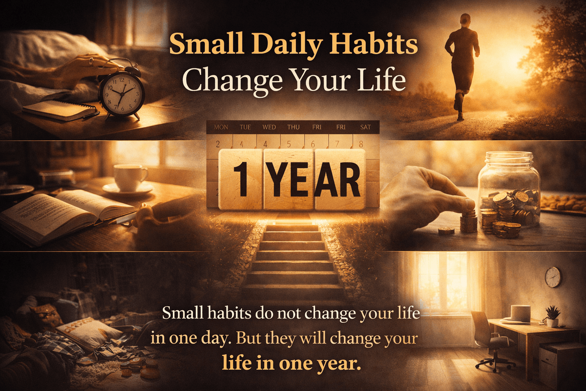 Small Daily Habits Change Your Life - The Rebuild Doctrine