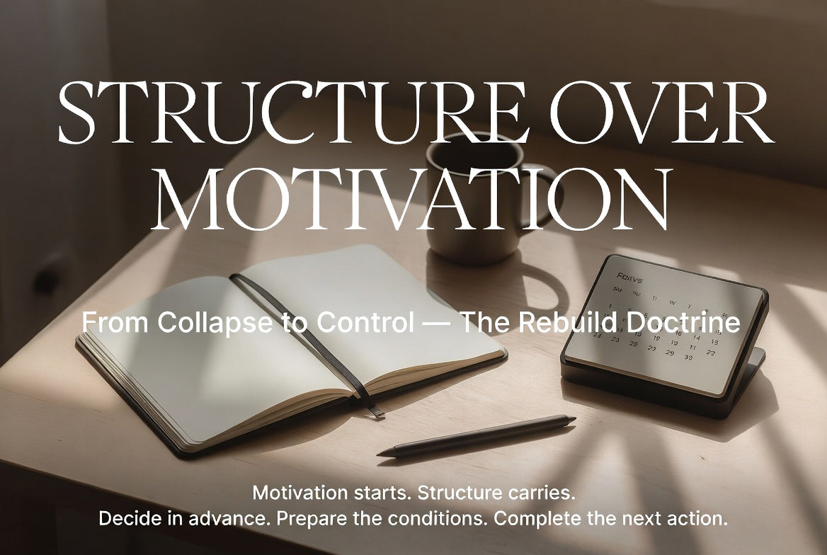 Structure vs. Motivation: What Actually Creates Lasting Change?