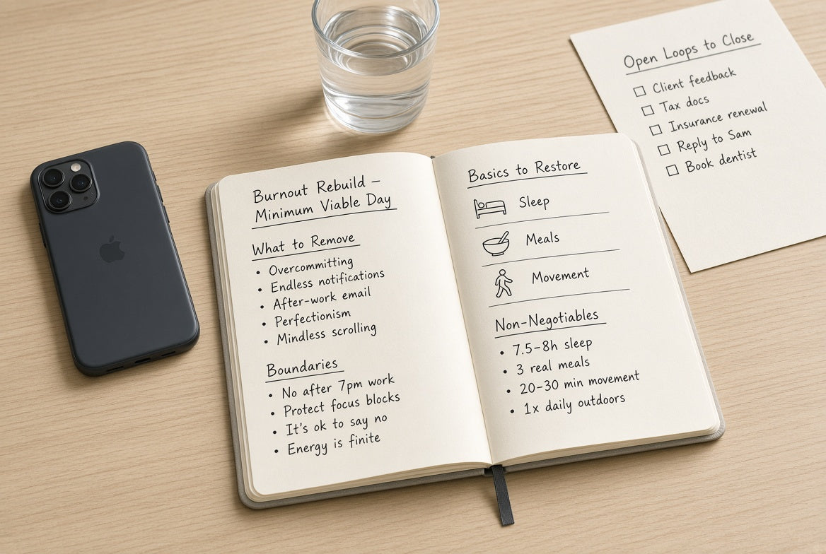 How Do You Rebuild Your Life After Burnout?