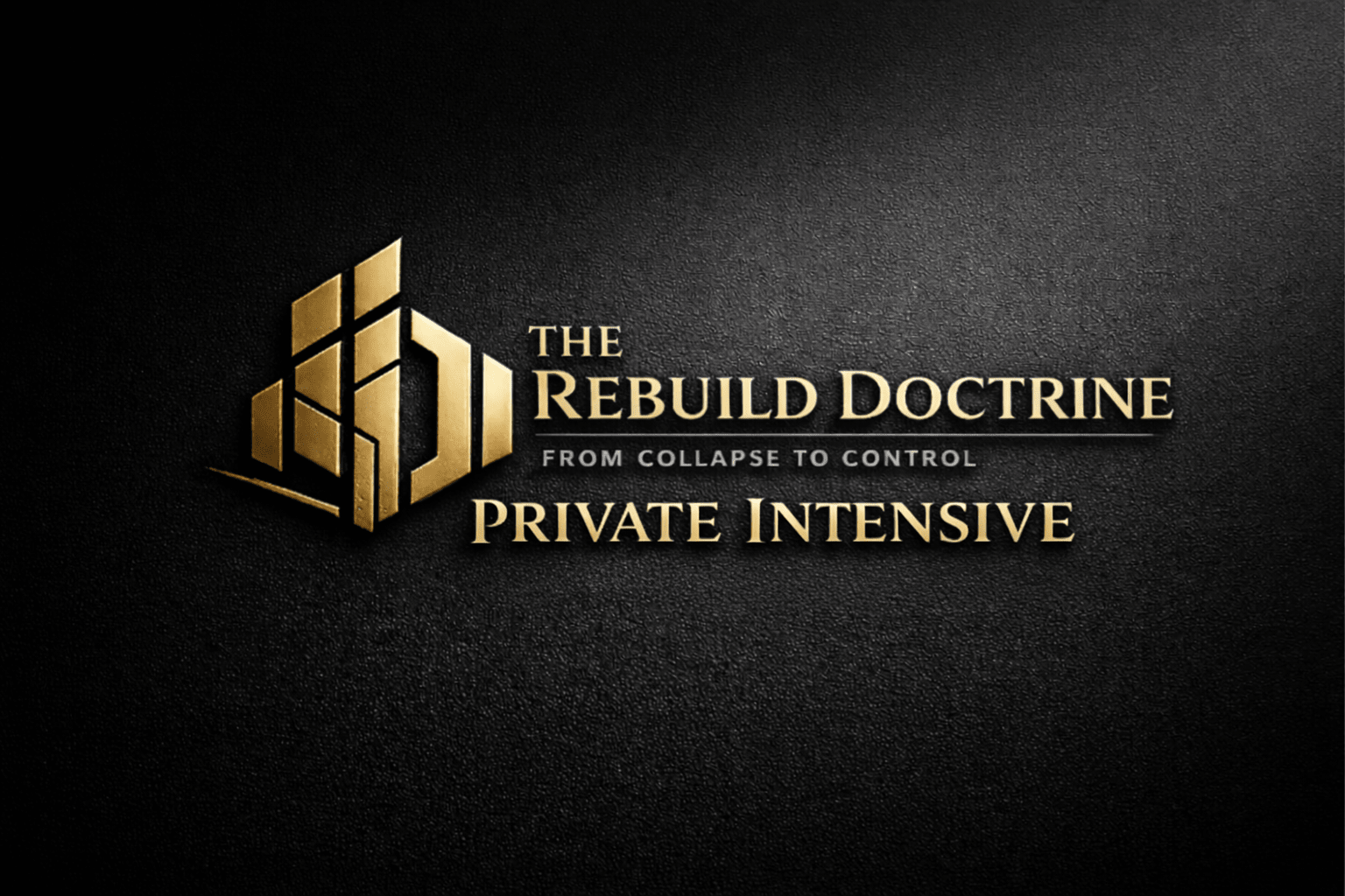 The Private Intensive Program - The Rebuild Doctrine